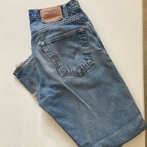 Levi's Vintage 505 Straight Fit Blue Jeans 32x30